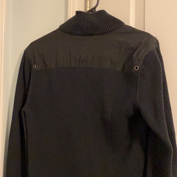 Calvin Klein Black Zip Up Jacket - Picture 5 of 6